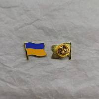 60 pièces drapeau personnalisé, épingles à revers en émail doux et dur, Badge de boutons Ukraine, patchs de broderie, Badge à revers, dôme en époxy