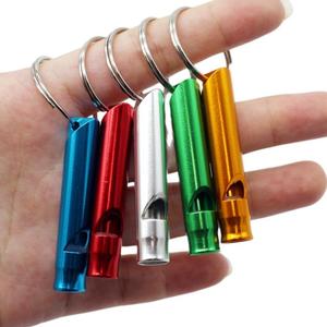 3D Tự làm thăng hoa mini Kim Loại còi Keychain thép không gỉ chim thở còi bởi cho tiếng còi Thiền Keychain - Product Image 1