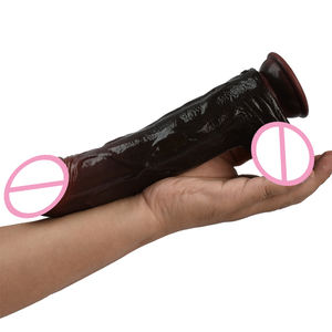 24Cm Grote Zwarte <span class=keywords><strong>Dildo</strong></span> Realistische Mannelijke Penis Stimuleren <span class=keywords><strong>Vagina</strong></span> 10 Frequentie 1.5Cm Stretching Vibrator Met Sucker Volwassen Masturbatie - Product Image 2