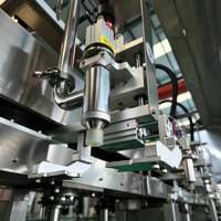 Machine de remplissage d'huile directe usine à 6 buses, haut débit, en acier inoxydable, pour huile de cuisson comestible, lubrifiant et liquides visqueux
