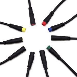 M6 M7 M8 Ebike e-bisiklet elektrikli bisiklet su geçirmez konnektörler 4 Pin yuvarlak bağlayıcı 2 3 4 5 6 Pin su geçirmez tel bağlayıcı - Product Image 2