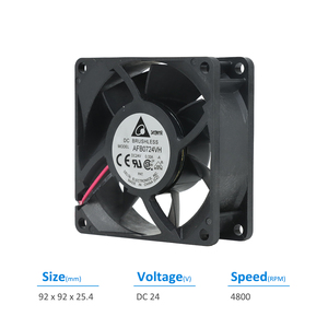 Ventilador Axial Delta AFB0624VHB-WPE 6015 24VDC 0.16A 2.64W 5000RPM para Gabinete de Control, Inversor y UPS - Product Image 3