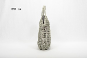 Women's Eco-friendly Paper <b>Straw</b> Mesh Handbag Hollow Crochet Woven Tote <b>Bag</b> with Liner Summer Beach Shoulder Handbag - Product Image 3