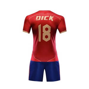 2020 wholesale Cheap Croatia soccer jersey high quality sublimated soccer jersey design - Product Image 4