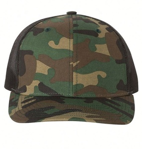 Sombrero de camionero de cuero negro informal de malla multicolor con logotipo personalizado universal para hombre y mujer de 5 paneles al por mayor elegante para uso en exteriores - Product Image 2