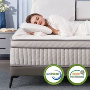 12 inch hiện đại giường Gel Bộ nhớ Bọt Túi mùa xuân Polyurethane bọt Nệm đồ nội thất phòng ngủ matelas giường cán nệm - Product Image 5