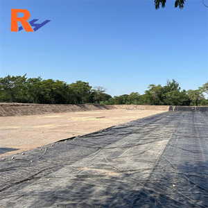 Membrane HDPE <span class=keywords><strong>6</strong></span>% Noir de Carbone Protection UV Géomembrane pour l'Évacuation des Eaux Pluviales Traitement des Déchets de Lixiviation en Mine d'Or - Product Image 3