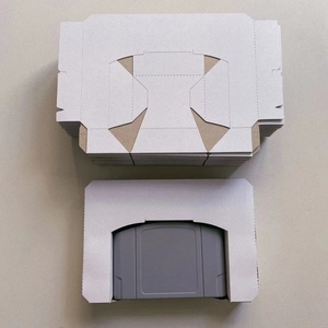 Customized High Quality White USA/EUR/PAL <b>Game</b> Cartridge Tray Insert N64//GBC Inlay Replacement Cardboard Box - Product Image 3