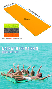 Plateforme flottante XPE à trois couches avec stabilité améliorée pour <span class=keywords><strong>la</strong></span> relaxation <span class=keywords><strong>aquatique</strong></span>, <span class=keywords><strong>la</strong></span> natation et les activités sportives sur le lac - Product Image 5