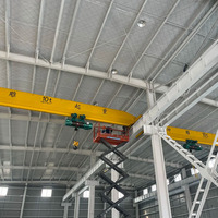 Grue de pont monopoutre électrique de haute qualité pour entrepôt, capacité de levage 10t-15t, idéale pour la production en atelier