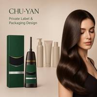 Krim Pewarna Rambut Portabel 60ML-CHUYAN Ramah Perjalanan Profesional Menutupi Uban Permanen untuk Perjalanan Bisnis
