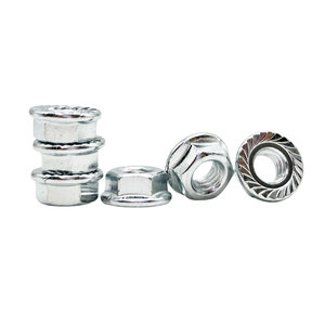 फैक्टरी आउटलेट डि934 स्टेनलेस स्टील सेरेटेड कोलेरेड फ्लैंज हेक्स क्लास 8.8 जस्ता फिनिश बाएं हाथ ड्राइव जाली भारी - Product Image 3