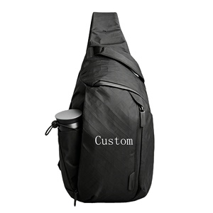 Sacs à bandoulière multifonctionnels personnalisés ODM Ultradyne <span class=keywords><strong>100D</strong></span> de 7,5 L avec poche pour bouteille d'eau - Product Image 1
