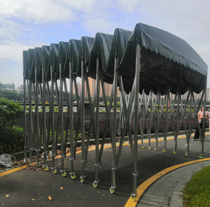 Magazijn Basketbalveld Afstandsbediening Activiteit Opvouwbare Telescopische Luifel Schaduw En Regen Installatie - Product Image 4