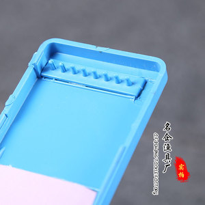 Boîte à matériel de pêche en plastique bleu, étui de rangement portable pour accessoires de pêche - Product Image 2