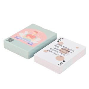 Cartes mémoire personnalisées à énergie positive Copywriting Cartes de poker en papier d'impression personnalisées - Product Image 2