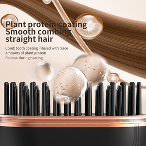 <span class=keywords><strong>Cepillo</strong></span> Alisador de <span class=keywords><strong>Cabello</strong></span> Anti-Quemaduras con Iones Negativos, <span class=keywords><strong>Cepillo</strong></span> <span class=keywords><strong>Eléctrico</strong></span> Caliente <span class=keywords><strong>para</strong></span> Peinar <span class=keywords><strong>Cabello</strong></span> Largo y <span class=keywords><strong>Corto</strong></span> <span class=keywords><strong>para</strong></span> Mujeres - Product Image 3