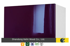 خزائن مطبخ عصرية عالية اللمعان بلون الخضروات من إنتاج المصنع مباشرة - Product Image 6