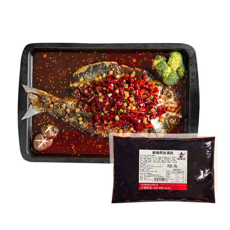 Conwee Kuanwei Sangu combinazione di condimento di pesce alla griglia