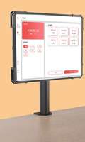 Support de tablette et de téléphone portable antivol en alliage d'aluminium avec support de bureau rotatif à 360 degrés pour la vente au détail