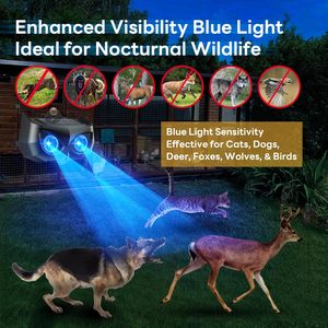 Las más nuevas luces LED parpadeantes de ojos rojos con energía Solar para exteriores, repelente de animales efectivo para serpientes, mosquitos, zorros, ciervos, ULTRASÓNICO - Product Image 3