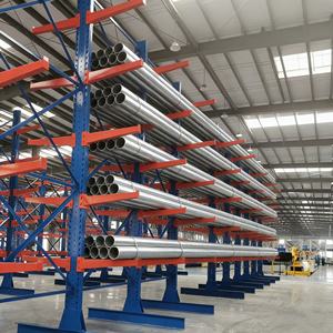 थोक भारी शुल्क कैंटिलीवर भंडारण रैक नारंगी कैंटिलीवर रैकिंग सिस्टम समाधान वेयरहाउस कैंटिलीवर स्टील धातु रैक - Product Image 3