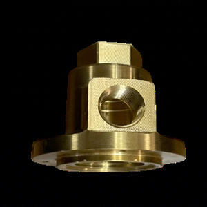 Écrou à bride fileté en bronze de qualité supérieure, personnalisé et usiné par CNC, certifié ISO par Vartis Engineering - Product Image 1