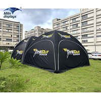 Tente gonflable personnalisée pour événements, chapiteau publicitaire gonflable pour rallye, tente araignée d'exposition, gazebo gonflable pour publicité extérieure