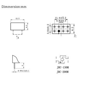 Индивидуальное обслуживание, одна пятая кристалла может ретранслировать FRJRC-200M герметично закрытый DC 1A 28Vd.c. Стандартное российское реле Aviat Mil - Product Image 6