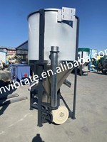 VBJX industriale in acciaio inox di grande capacità alimentazione animale tripla coclea polvere silo verticale miscelatore miscelatore miscelatore