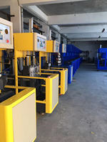 Machine de soufflage de bouteilles semi-automatique HZ-880 pour le moulage par étirage-soufflage de bouteilles PET écologiques