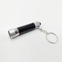 Mini lampe torche LED compacte en alliage d'aluminium à 3 LED, lampe porte-clés, lampe d'urgence, lampe de poche promotionnelle pour la nuit