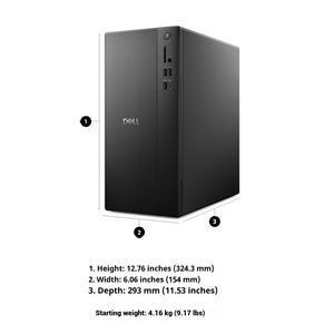 Máy tính thương mại nguyên bản Intel Core I3/I5/I7 thế hệ 12, RAM 8GB, SSD 512GB, card đồ họa GTX1650-4G, máy tính để bàn Dell QVT1260 - Product Image 4