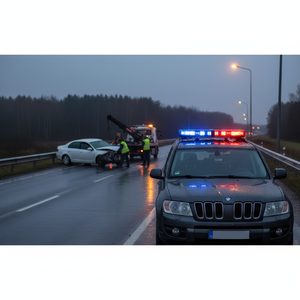 Barra de Luz Magnética Mini Longlife Expert E-1151, LED Azul-Rojo para Carreteras, Clasificación IP65, 12-36Vdc, Certificación ISO 9001, Plástico, Emergencia - Product Image 3