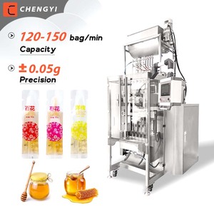 Machine d'emballage automatique multi-voies pour sachets de miel en plastique avec remplissage de liquides - Product Image 1