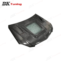 Capot avant en fibre de carbone transparente modifié IMP BK Tuning pour Mercedes Benz Classe C C63 W204 LCI