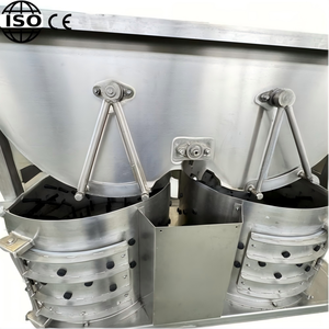 Machine à peler les pattes de volaille à double tambour pour ligne de transformation de la volaille - Product Image 1