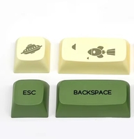 Sublimation Blanks PBT Keycaps Without the Keyboard Plastic PBT Keycaps in OEM, CHERRY, MDA, XDA Profiles