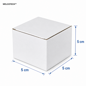 Scatola in Cartone Ondulato Bianco di Alta Qualità, Goffrata, a 3 Strati, per Spedizioni, Misure Standard, Imballaggio all'Ingrosso per Alimenti e Profumi - Product Image 4