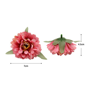 Fleurs artificielles de pivoine Dongchen Crafts, 7 cm, base en soie, pour coiffure Hanfu, décorations de mariage - Product Image 5