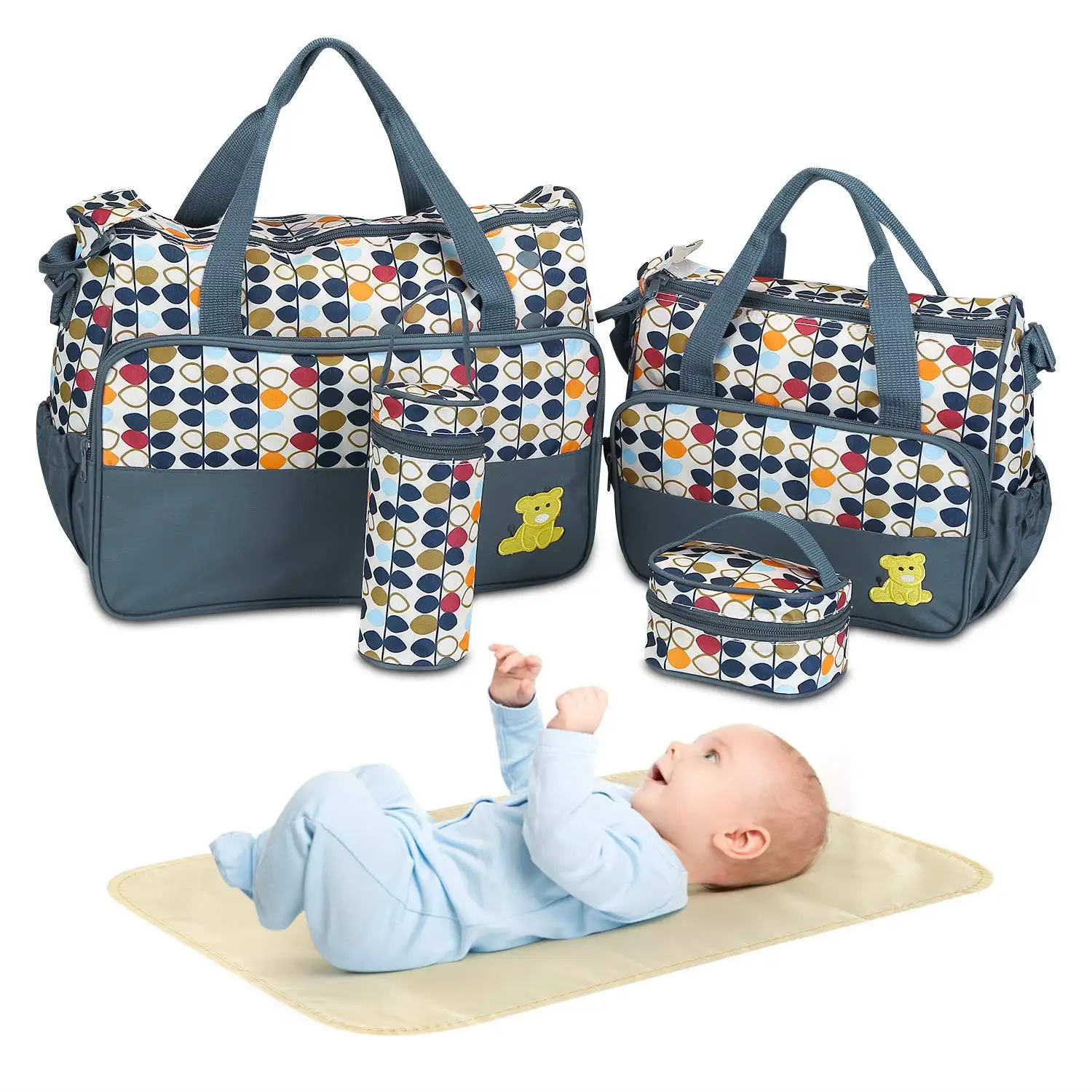FREE SAMPLE Diaper Bag Tote Set Baby Bags for Mom