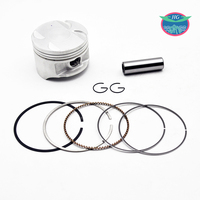 Accessoires pour moto CBX250, kits de segments de piston de cylindre de 73 mm pour pièces de moteur HONDA KPF du mécanisme de manivelle