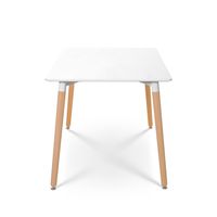 Ensemble Moderne de Table et 4 Chaises pour Restaurant, Cuisine ou Extérieur