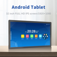 Tablette PC Android Linux avec écran tactile IPS de 24, 27 ou 32 pouces, RK3566, RK3588, RK3568, montage mural, WiFi, RJ45, PoE