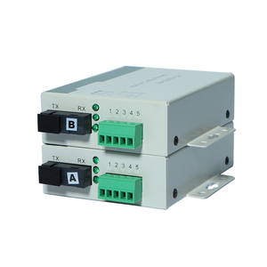 เทอร์มินัลออปติคัลข้อมูลแบบสองทิศทาง RS485 หนึ่งตัว ตัวรับส่งสัญญาณไฟเบอร์ 485 ตัวขยายไฟเบอร์ 485 ข้อมูลแบบสองทิศทาง 422/232 - Product Image 3