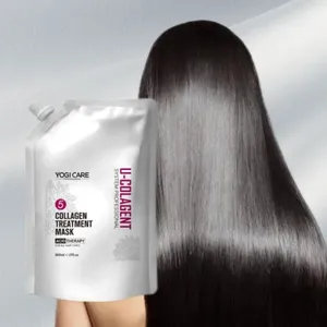 100% Organic Deep Moisturizing HairMask Tratamiento de reparación Keratin HairMask