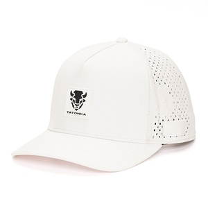 Gorra Trucker de Nailon con Parche de Goma, 5 Paneles, Visera Curva, Gorra de Rendimiento Personalizada al por Mayor - Product Image 2