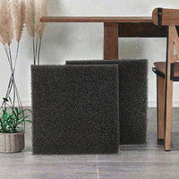 Éponge filtrante carrée en mousse PU écologique haute densité pour aquarium – Matériau de filtration en plastique pour accessoires de bassin à poissons