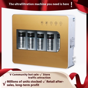 Purificateur d'eau d'ultrafiltration pour le filtre d'eau du robinet domestique à boire direct Système de cuisine compact Scène de source d'alimentation manuelle - Product Image 2