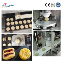 Nouvelle ligne de production de maamoul et de gâteaux de lune entièrement automatique en acier inoxydable Bakenati, électrique 220V, portable, haute productivité